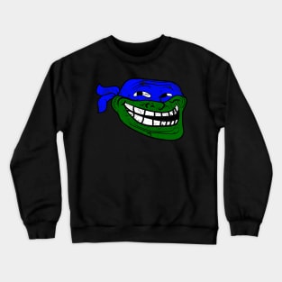 Ninja Trolltle Blue Crewneck Sweatshirt